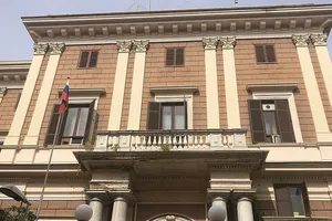 Đại sứ quán Nga tại Rome (Ý). Ảnh: TASS