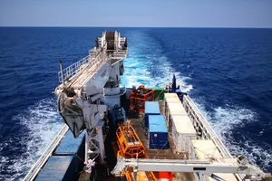 Một tàu nghiên cứu biển có hệ thống "Sea Bull II". Ảnh: TÂN HOA XÃ