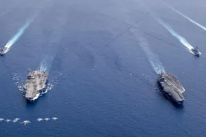 Bộ Quốc phòng TQ cáo buộc Mỹ tăng cường hoạt động do thám. Ảnh: SCMP