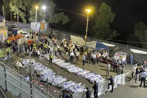 Israel: Hành hương dẫn đến giẫm đạp thương tâm, 45 người chết. Ảnh: AP