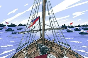 Phippines sẽ cân bằng quan hệ Mỹ-Trung ra sao? Ảnh: PERRY TSE