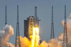 Mảnh vỡ tên lửa Trường Chinh 5B của Trung Quốc được dự kiến sẽ rơi xuống Trái đất vào ngày 9-5.