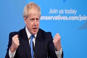 Thủ tướng Anh Boris Johnson. Ảnh: REUTERS