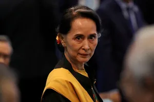 Cố vấn Nhà nước Aung San Suu Kyi. Ảnh: REUTERS
