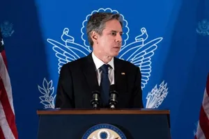 Ngoại trưởng Mỹ Antony Blinken.