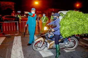 Tái lập chốt, người dân vào Gò Vấp phải xuất trình CCCD/CMND