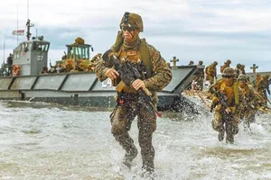 Đài Loan xác nhận việc đặc nhiệm Mỹ đến hòn đảo huấn luyện. Ảnh: HẢI QUÂN MỸ