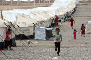 Trại tị nạn Makhmour (Iraq) - Ảnh chụp năm 2016. Ảnh: REUTERS