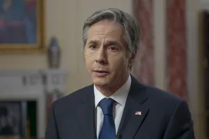 Ngoại trưởng Mỹ Antony Blinken. Ảnh: AXIOS