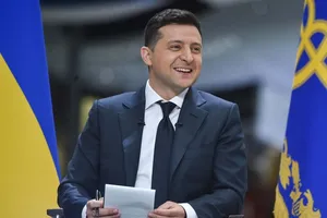 Tổng thống Ukraine Volodymyr Zelenskiy. Ảnh: AFP