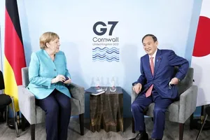 Nhật Bản hoan nghênh cam kết của Đức, Pháp đối với khu vực ÂĐD-TBD. Ảnh: KYODO NEWS