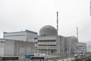 Quang cảnh bên ngoài nhà máy điện hạt nhân Taishan. Ảnh: CNN