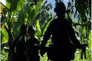 Quân đội Philippines săn lùng những tay súng Abu Sayyaf. Ảnh: AFP