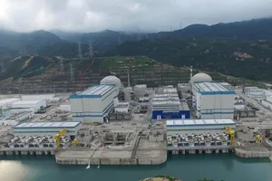 Nhà máy điện hạt nhân Đài Sơn ở Quảng Đông, Trung Quốc. Ảnh: EYEPRESS