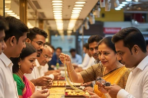 Người mua vàng đang 'đứng ngồi không yên' trước thông tin mới