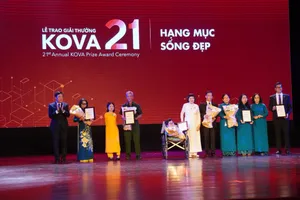 Chi hội Luật sư Hội Bảo vệ quyền trẻ em TP.HCM đạt giải thưởng KOVA