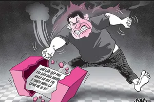 Chuyện cái nắp chụp bánh xe và bài học về sự nóng giận