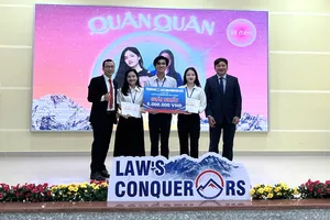Đại học Sài Gòn giành giải quán quân cuộc thi luật Law’s Conquerors 2024