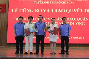 Ông Võ Văn Tài làm Trưởng khoa Kiểm sát hình sự, Trường Đào tạo, bồi dưỡng nghiệp vụ Kiểm sát tại TP.HCM