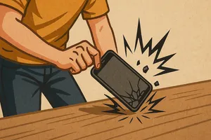 Bị truy tố do làm hỏng điện thoại của người xông vào nhà mình