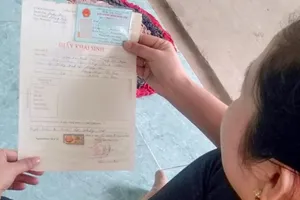 Vụ ngày sinh không có thật: Chị L. đã được cấp CMND mới
