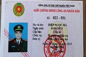 Đại tá giả ghé thăm công an thật từng lừa rất nhiều người