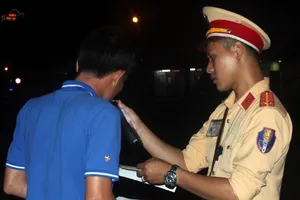 Cần Thơ: 49 trường hợp bị phạt khung cao nhất về nồng độ cồn