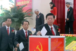 Ông Lê Văn Tông tái đắc cử Bí thư thị xã Long Mỹ