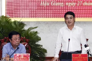 Bộ trưởng Lê Minh Hoan đề nghị Hậu Giang xây dựng cụm liên kết về nông nghiệp