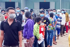 Hơn 300 công dân Kiên Giang ở Bà Rịa – Vũng Tàu về quê an toàn