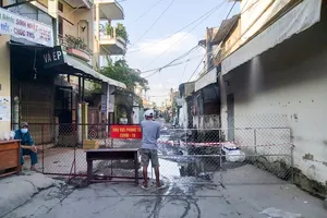 Nhiều xã, thị trấn ở Hậu Giang nâng cấp độ dịch lên mức nguy cơ rất cao