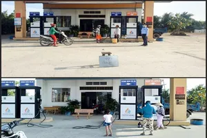  Đồng loạt kiểm tra cửa hàng xăng dầu 