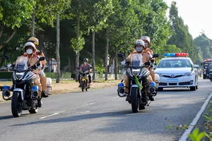 Công an Hậu Giang ra quân cao điểm trấn áp tội phạm