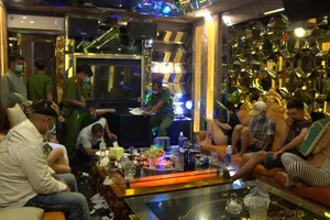 Phát hiện 132 người dương tính với ma túy tại quán karaoke