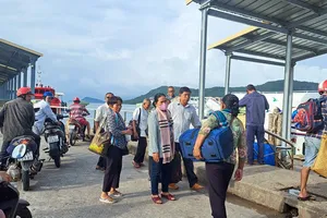 Các tàu chở khách đi, đến Phú Quốc đã hoạt động lại