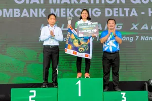 Kỷ lục nội dung 42km nữ tại giải Mekong Delta Marathon bị phá vỡ