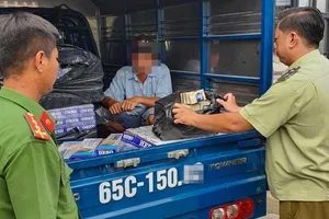 Hậu Giang đã khởi tố hình sự 2 vụ vận chuyển thuốc lá lậu 