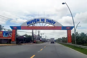 Hậu Giang thống nhất chia 4 vùng liên huyện để định hướng phát triển