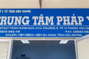 Giám đốc Trung tâm Pháp y tỉnh Hậu Giang bị miễn nhiệm chức vụ