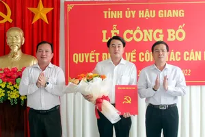 Giám đốc Sở Công Thương Hậu Giang làm Phó Bí thư Thành ủy Vị Thanh