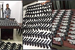 Bắt người bán vũ khí, công cụ hỗ trợ cho nhiều tỉnh, thành