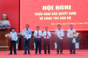 Hậu Giang có tân Chánh Thanh tra tỉnh