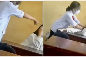 Nữ sinh lớp 6 đánh bạn vì lý do 'không thích thì đánh'