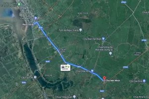 3.900 tỉ đồng làm đường Hồ Chí Minh qua tỉnh Kiên Giang và Bạc Liêu