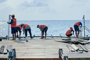 Phú Quốc cưỡng chế các công trình chiếm đất bãi bồi ven biển