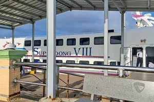 Tàu từ Rạch Giá, Hà Tiên đi các đảo và chiều ngược lại tạm ngừng hoạt động do bão số 1