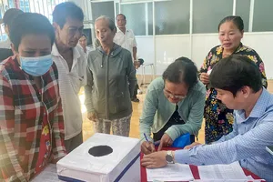 Hậu Giang: Bốc thăm nền tái định cư dự án cao tốc Bắc - Nam