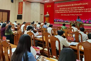 Kiên Giang: Kỷ luật 76 đảng viên trong 9 tháng đầu năm