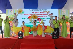 Hậu Giang khai mạc tuần lễ du lịch với văn hóa, ẩm thực