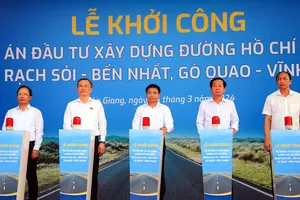 Kiên Giang chậm bàn giao mặt bằng thi công đường Hồ Chí Minh